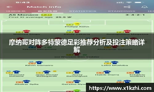 摩纳哥对阵多特蒙德足彩推荐分析及投注策略详解